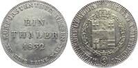 Hessen-Kassel Taler Wilhelm II mit Kronprinz Friedrich Wilhelm als Mitregent -