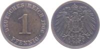 Kaiserreich 1 Pfennig 1906 A 1 Pfennig - großer Adler prägefrisch - pfr. 8.63 £  +  5.16 £ shipping