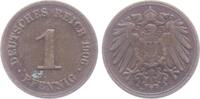 Kaiserreich 1 Pfennig 1906 D 1 Pfennig - großer Adler f.vz 4.29 £  +  5.16 £ shipping