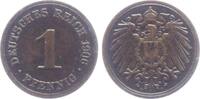 Kaiserreich 1 Pfennig 1906 D 1 Pfennig - großer Adler ss 3.42 £  +  5.16 £ shipping