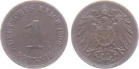 Kaiserreich 1 Pfennig 1906 F 1 Pfennig - großer Adler f.vz 6.03 £  +  5.16 £ shipping