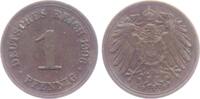 Kaiserreich 1 Pfennig 1906 F 1 Pfennig - großer Adler ss-vz 4.29 £  +  5.16 £ shipping