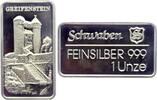 Deutschland - Greifenstein Silberbarren Unze ohne Jahr 1 Unze Silberbarr... 38.97 £  +  15.56 £ shipping