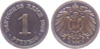 Kaiserreich 1 Pfennig 1909 D 1 Pfennig - großer Adler ss-vz 3.42 £  +  5.16 £ shipping