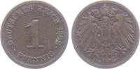 Kaiserreich 1 Pfennig 1908 G 1 Pfennig - großer Adler ss 6.03 £  +  5.16 £ shipping