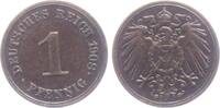 Kaiserreich 1 Pfennig 1908 G 1 Pfennig - großer Adler f.vz 8.63 £  +  5.16 £ shipping