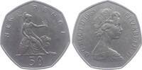Großbritannien 50 Pence 1969 Elisabeth II. (1952-2022) - sitzende Britan... 8.63 £  +  5.16 £ shipping