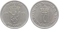 Norwegen 50 Öre 1953 Haakon VII. (1905-1957) vz 12.96 £  +  15.56 £ shipping