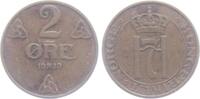 Norwegen 2 Öre 1939 Haakon VII. (1905-1957) ss 6.89 £  +  5.16 £ shipping
