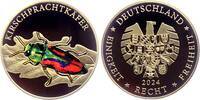 Deutschland - BRD Medaille 2024 Insektenwelt Deutschlands - Kirschpracht... 16.88 &pound;  +  12.65 &pound; shipping
