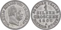 Brandenburg-Preußen Silbergroschen Wilhelm I. 1861-1888. -