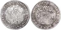Sachsen-Albertinische Linie 1/2 Taler Christian II., Johann Georg I. und August 1591-1611. -