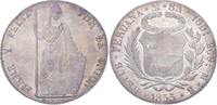 Peru 8 Reales Republik seit 1821/1825. -