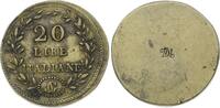 Italien-Mailand 20 Lire Französische Besetzung unter Ludwig XII. 1500-1512. -