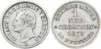 Sachsen-Albertinische Linie Neugroschen Johann 1854-1873. -