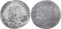 Anhalt-Zerbst 2/3 Taler Carl Wilhelm 1667-1718. -