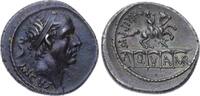 Republik Denar L. Marcius Philippus 56 v. Chr.. -