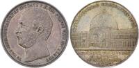 Großbritannien Versilberte Bronzemedaille Victoria 1837-1901. -
