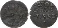 Pommern-Wolgast Scherf Ernst Ludwig 1569-1592. -