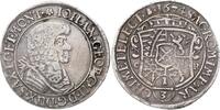 Sachsen-Albertinische Linie 1/3 Taler Johann Georg II. 1656-1680. -