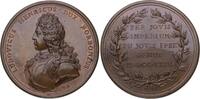 Frankreich Bronzemedaille Louis XV. 1715-1774. -