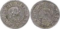 Lauenburg 1/16 Taler (Düttchen) 1 Julius Franz 1666-1689. -
