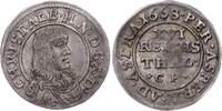 Schleswig-Holstein-Gottorp 1/16 Taler Christian Albrecht 1659-1694. -