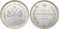 Russland 25 Kopeken Alexander II. 1855-1881. -