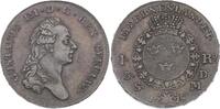Schweden Riksdaler (3 Daler Silvermynt) Gustav III. 1771-1792. -