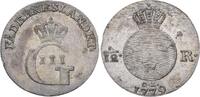 Schweden 1/12 Riksdaler Gustav III. 1771-1792. -