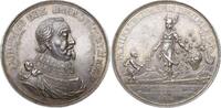 Braunschweig-Lüneburg-Celle Silbermedaille Friedrich von Celle 1636-1648. -