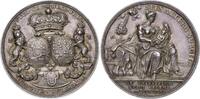 Braunschweig-Calenberg-Hannover Silbermedaille Georg II. 1727-1760. -