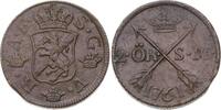 Schweden 2 Öre SM 1 Adolph Friedrich 1751-1771. -