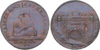 Großbritannien Cu Halfpenny Token Token Coinage. -