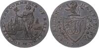Großbritannien Cu Halfpenny Token Token Coinage. -