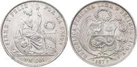 Peru Sol Republik seit 1821/1825. -