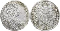 Römisch Deutsches Reich 1/2 Taler Karl VI. 1711-1740. -