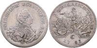 1/2 Taler 1751  C Brandenburg-Preußen Friedrich II. 1740-1786. Sehr schön +
