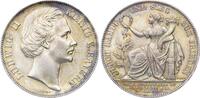 Siegestaler 1871 Bayern Ludwig II. 1864-1886. Hübsche Patina. Vorzüglich