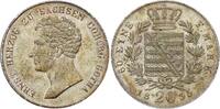 Sachsen-Coburg-Gotha 20 Kreuzer Ernst I. 1826-1844. -