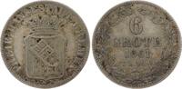 Bremen, Stadt 6 Grote 1861 Hübsche Patina. Sehr schön + 21.67 £  +  5.20 £ shipping