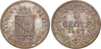 Bremen, Stadt 6 Grote 1857 Hübsche Patina. Sehr schön + 21.67 £  +  5.20 £ shipping