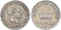 Italien-Königreich (unter Napoleon) 10 Soldi Napoleon I. 1804-1814. -