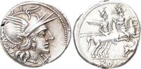 Republik Denar C. Antestius 146 v. Chr.. -