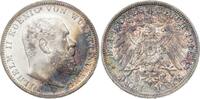 Württemberg 3 Mark Wilhelm II. 1891-1918. -