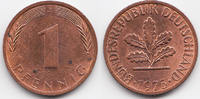 BRD 1 Pfennig Stahl/kupferplattiert -