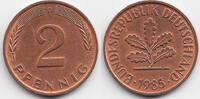 BRD 2 Pfennig Stahl/kupferplattiert -