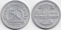 Weimarer Republik 50 Pfennig Aluminium -