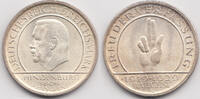 Weimarer Republik 5 Reichsmark Schwurhand -