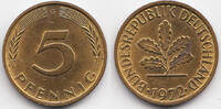 BRD 5 Pfennig Stahl/tombakplattiert -